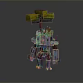 Elf Tree Demon Tree Monster Tree Man Tree Elf Monster Alien Monster 3d model