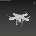 Modern Drones 3d model