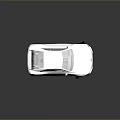 White Sports Car With Sleek Design Black Wheels And Red Brake Calipers