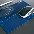 Modern mouse engineering drawing mouse 3d model