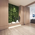 Modern reception area 3d model