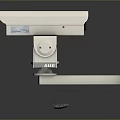 White TX-T Brand Surveillance Camera with Mounting Bracket for Computer Security Monitoring