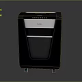 Efficient Modern Paper Shredder With Wheels And Control Panel For Office Equipment