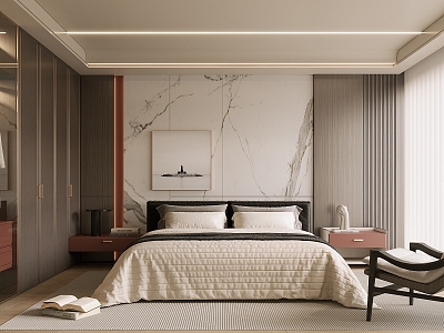 Modern Bedroom model