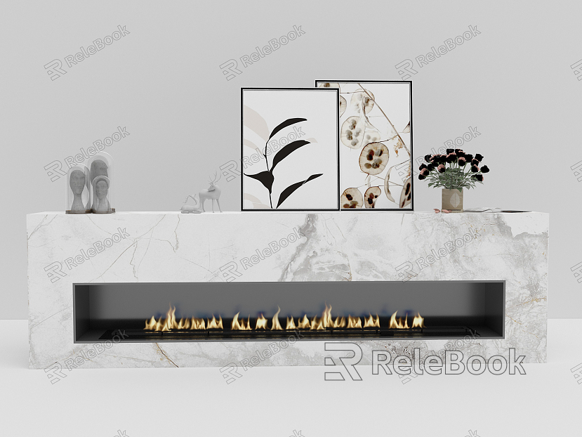 Modern Fireplace model