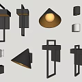 Modern Wall Lamps With Diverse Designs And Warm Lighting For Home Decoration
