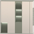 Wardrobe Cabinet Locker 3d model