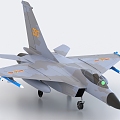 J20 J-20 J-19 J-20 J-35 Veyron Fighter 3d model