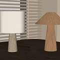 Quiet Table Lamp Cave Stone Table Lamp Living Room Table Lamp 3d model
