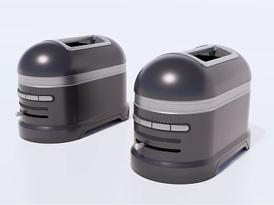 Modern bread machine 3d model Modern bread machine 3d model