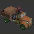 Self-made armed car modified car modified car chariot chariot doomsday car self-made car self-made car modified car 3d model