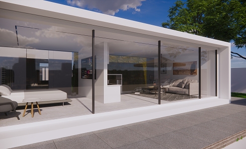 Modern Villa 3d model