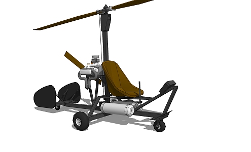 Modern Helicopter Super Helicopter 3d model