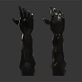 Modern manipulator robot arm 3d model