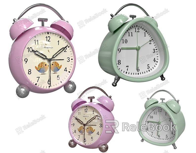 Alarm clock clock decorative ornaments clock model