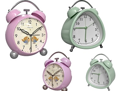 Alarm clock decorative ornaments clock model