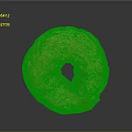 Freshly Baked Golden Sesame Seed Bagel With Shiny Surface On Dark Background