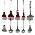 Various Designs Of Pendant Lights With Classic Styles And Metal Shades
