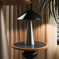 Modern Table Lamp Light Luxury Table Lamp Post-modern Metal Avant-garde Mushroom Lamp 3d model