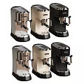 Stylish Modern Household Coffee Machines In Various Colors For Home Use