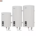 Meile White Water Heaters With Digital Temperature Display In Various Sizes 3d model