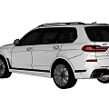 White SUV Featuring Black Roof Brown Interior Sporty Design And Alloy Wheels