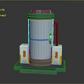 Sci-fi Capsule Space Capsule Hibernation Capsule Freezing Capsule Rest Capsule Rest Capsule 3d model