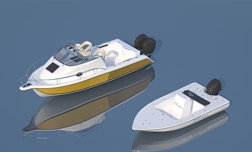 Modern Yacht 3d model