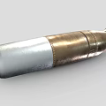 Torpedo Nuclear Bomb Atomic Bomb Nuclear Warhead Cannonball Missile Cruise Missile Low Face Number Low Model Simple Model Game Movie Level Super Realistic 3d model