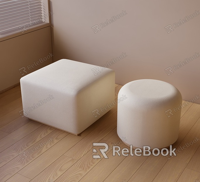 Modern Shoe Changing Stool Low Stool Shoe Changing Stool model