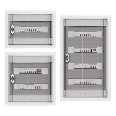 Modern Switches Electrical Board Switch 3d model