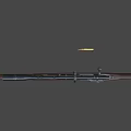 M1903A3 sniper rifle 3d model