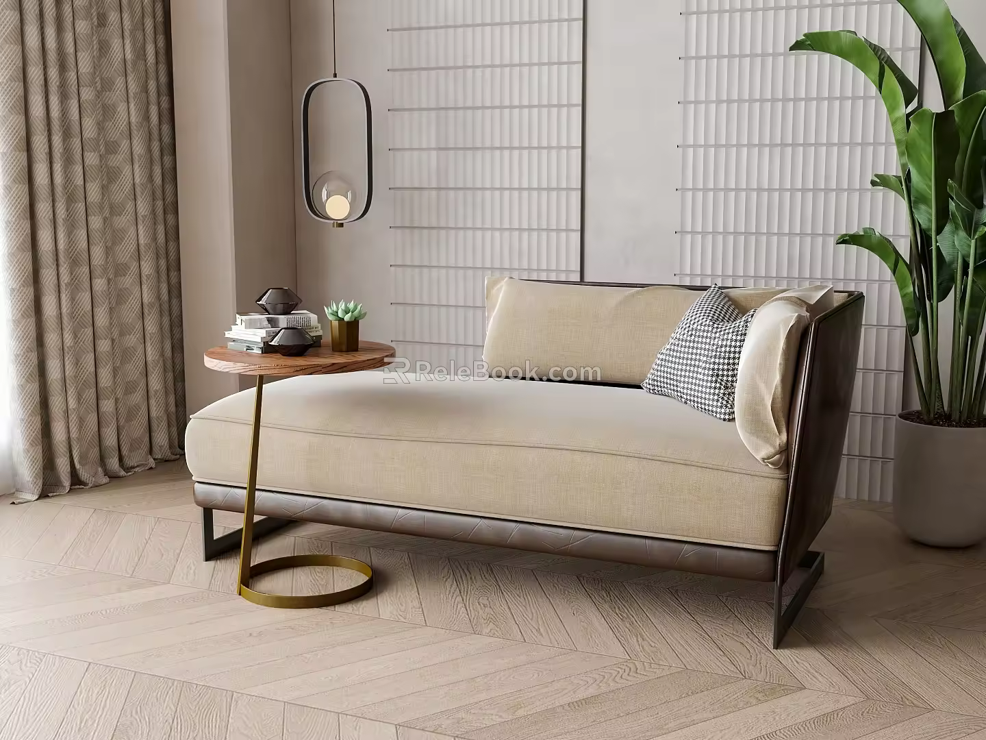 Imperial Concubine Sofa 3d model