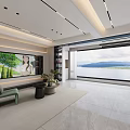 Elegant Modern Home Balcony Space With Luxury Seating Green Plants And Stylish Lighting