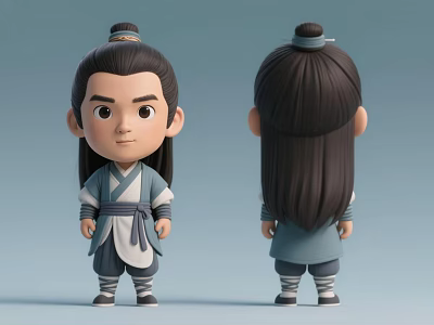 Qiao Feng 3d model