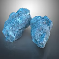 Shiny Blue Natural Stone Rocks Raw Specimens Perfect for Home Decor