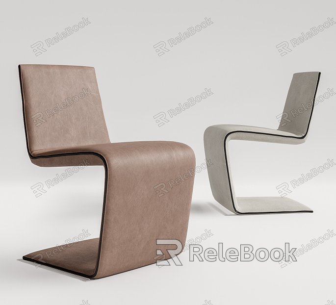 Modern Dining Chair Single Chair Dining Chair model