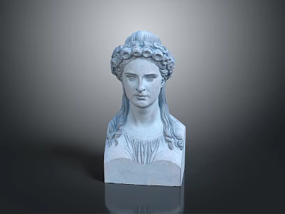 Medical Anatomical Head Model With Detailed Facial Structure For Education 3d model