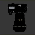 DSLR Camera Card Machine Digital Camera Digital Camera Photographic Equipment 3d model