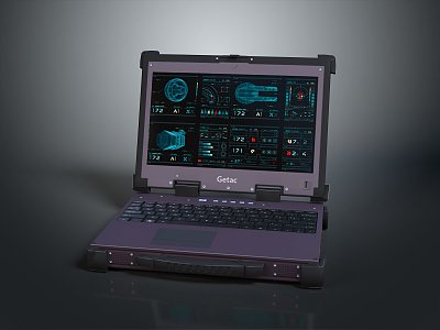 Notebook Laptop Portable Computer Portable Laptop Computer Peripherals 3d model