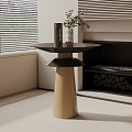 Modern Bedside Cabinet 3d model