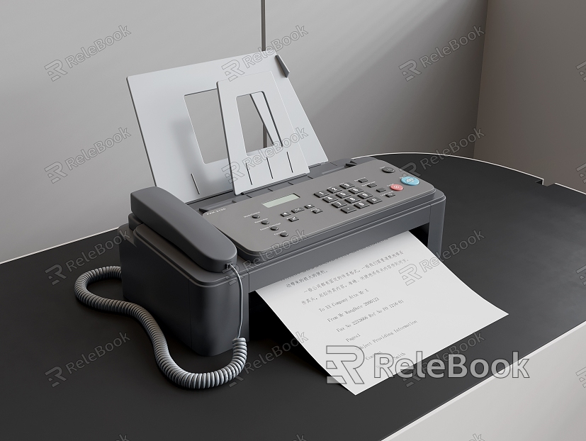 Fax machine, telephone, fax machine, printer model