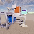 Automatic visual inspection system 3d model