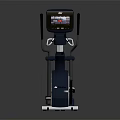 Elliptical Trainer Fitness Equipment With Digital Display Sturdy Frame And Modern Design