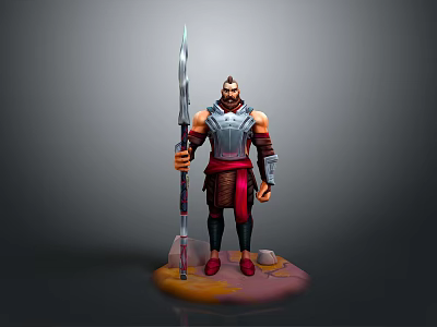 Warrior Samurai Soldier Guard Assassin Killer Ancient Soldier Ancient Assassin Killer 3d model