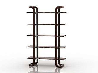 Light Luxury Jewelry Rack Display Rack 3d model