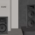 Vertical sound 3d model
