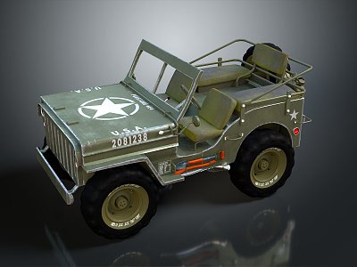 Modern Military Vehicle Bulletproof Car Armed Car Armed Bulletproof Car Military Jeep model