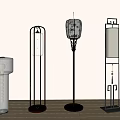 New Chinese Style Floor Lamp Ancient Style Floor Lamp Simple Floor Lamp Wall Corner Lamp Chinese Style Floor Lamp Fishing Lamp 3d model