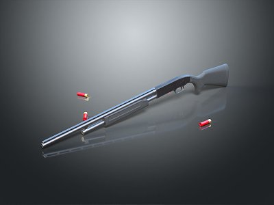 Modern weapons, hot weapons, hot weapons, guns, military articles, military equipment, military supplies, munitions 3d model